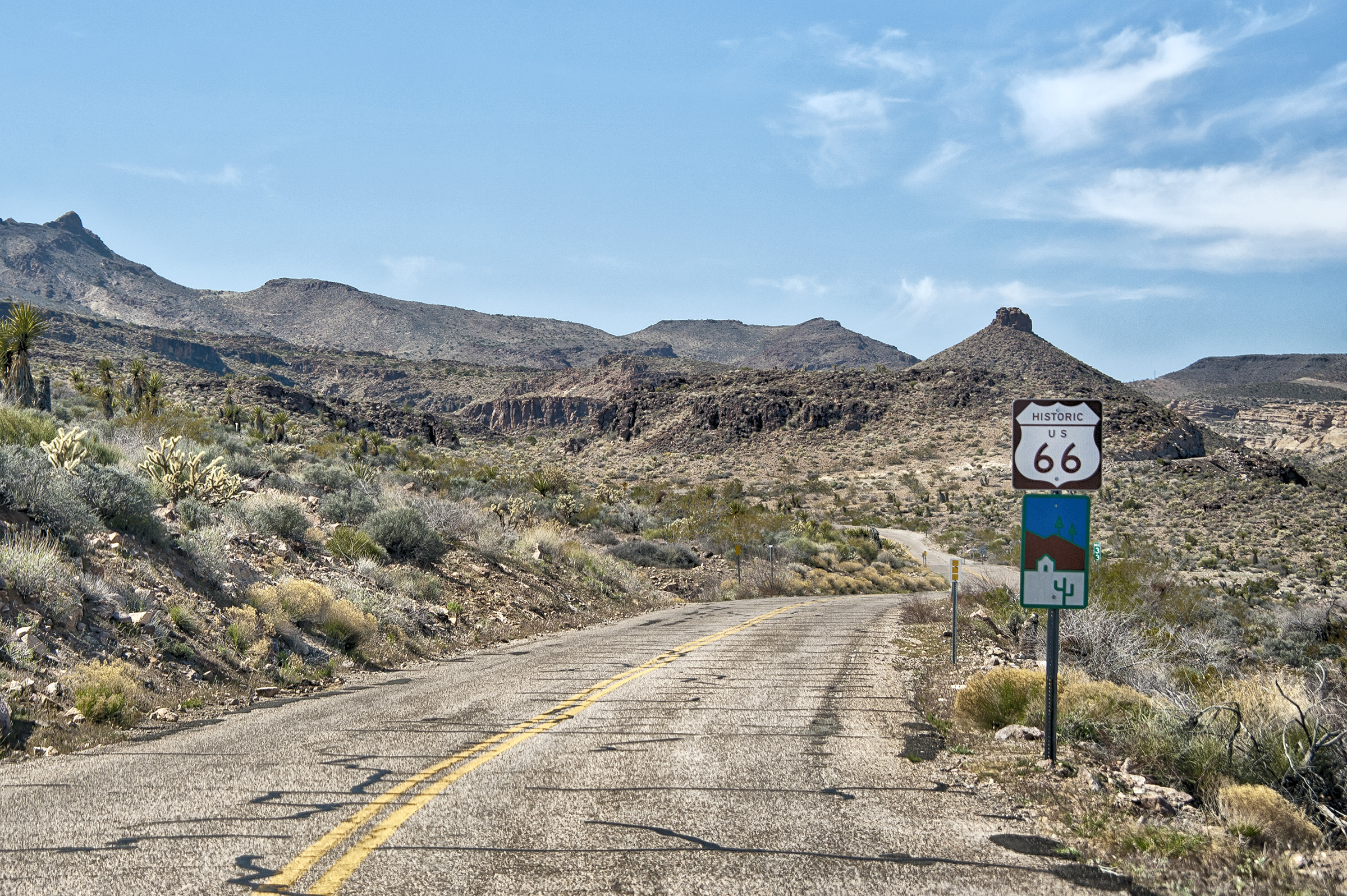 Route 66 - Into The Black Mountains, Oatman Hwy, AZ | Shutterbug